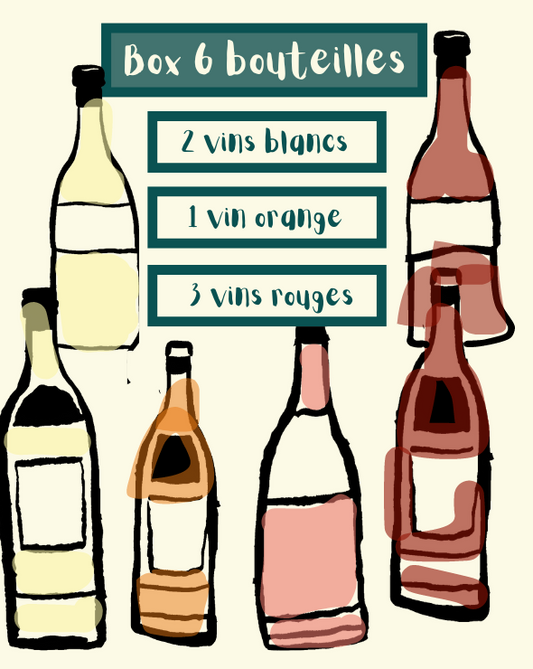 Coffret 6 bouteilles de tous les jours